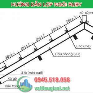 Cách lợp Ngói Ruby